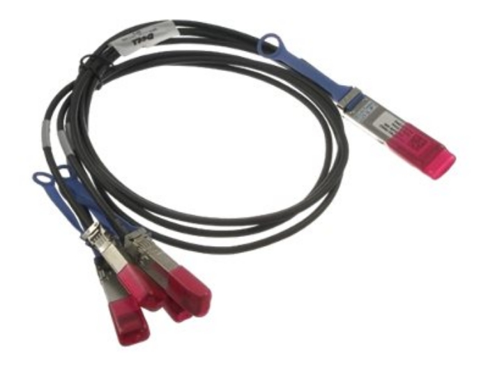 Bild på Dell 100GbE Passive Direct Attach Breakout Cable