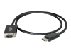 Bild på C2G DisplayPort Male to VGA Male Adapter Cable