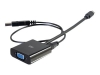 Bild på C2G 8in Mini DisplayPort Male to VGA + Audio Female Active Adapter Converter