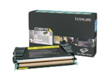 Bild på C736, X736, X738 Yellow High Yield Return Program Toner Cartridge