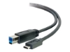 Bild på C2G 1m USB 3.1 Gen 1 USB Type C to USB B Cable M/M