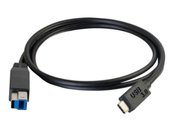 Bild på C2G 3m USB 3.1 Gen 1 USB Type C to USB B Cable M/M
