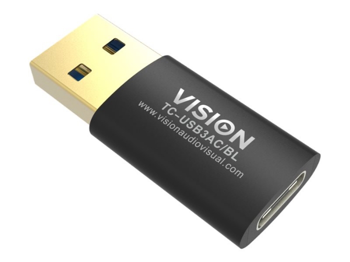 Bild på VISION Professional installation-grade USB-C to USB-A adapter