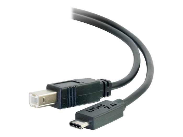 Bild på C2G 2m USB 2.0 USB Type C to USB B Cable M/M