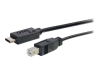 Bild på C2G 2m USB 2.0 USB Type C to USB B Cable M/M