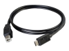 Bild på C2G 2m USB 2.0 USB Type C to USB B Cable M/M