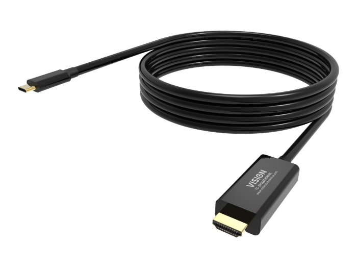 Bild på VISION Professional installation-grade USB-C to HDMI cable