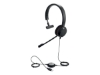Bild på Jabra EVOLVE 20 UC Mono USB Headband, Noise cancelling, USB connector, with mute-button and volume control on the cord, with foam ear cushion