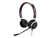 Bild på Jabra EVOLVE 40 UC Duo USB Headband, Noise cancelling, USB connector, with mute-button and volume control on the cord, Busylight , Discret boomarm