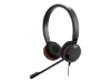 Bild på Jabra EVOLVE 20 UC Stereo USB Headband Special Edition Noise cancelling, USB connector, with mute-button and volume control on the cord, with leatherette ear cushion, Microsoft optimized