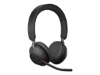 Bild på Evolve2 65 headset black MS, Link 380 BT adapter USB-C, Evolve2 65 Deskstand black,1.2m USB-C to USB-A Cable, Carry case, Warranty and warning (safety leaflets)