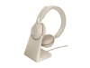 Bild på Evolve2 65 headset beige UC, Link 380 BT adapter USB-C, 1.2m USB-C to USB-A Cable, Carry case, Warranty and warning (safety leaflets)