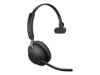 Bild på Evolve2 65 headset black UC, Link 380 BT adapter USB-A, Evolve2 65 Deskstand black version,1.2m USB-C to USB-A Cable, Carry case, Warranty and warning (safety leaflets)