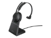 Bild på Evolve2 65 headset black UC, Link 380 BT adapter USB-A, Evolve2 65 Deskstand black version,1.2m USB-C to USB-A Cable, Carry case, Warranty and warning (safety leaflets)