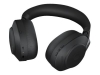 Bild på Evolve2 85 headset black UC, Link 380 BT adapter USB-C UC, Evolve2 85 Deskstand black,1.2m USB-C to USB-A Cable, 3.5mm jack audio cable, Flight adapter, Carry case, Warranty and warning (safety leaflets)