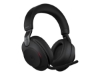 Bild på Evolve2 85 headset black MS, Link 380 BT adapter USB-A MS, Evolve2 85 Deskstand black, 1.2m USB-C to USB-A Cable, 3.5mm jack audio cable,Flight adapter, Carry case, Warranty and warning (safety leaflets)