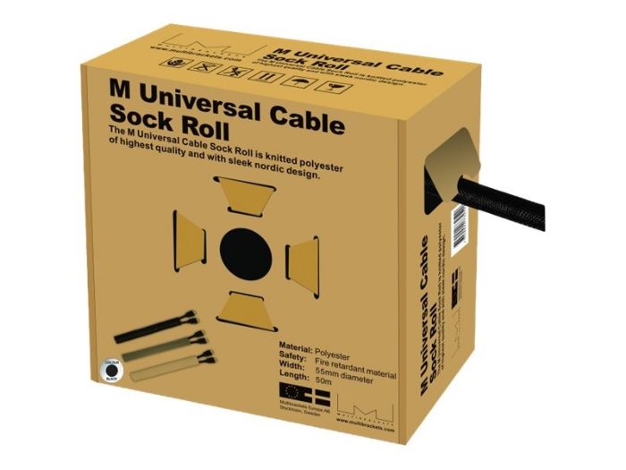 Bild på Multibrackets M Universal Cable Sock Roll 55 mm x 50 m