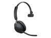 Bild på Evolve2 65 headset black MS, Link 380 BT adapter USB-A, 1.2m USB-C to USB-A Cable, Carry case, Warranty and warning (safety leaflets)