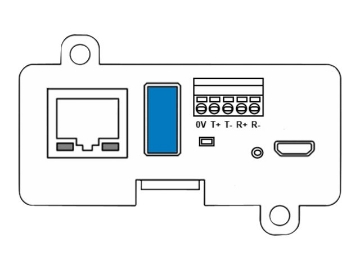 Bild på Eaton Cybersecure Gigabit Industrial Gateway Card for UPS and PDU, UL 2900-1 and IEC 62443-4-2 Certified