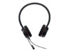 Bild på Jabra EVOLVE 20 MS Duo USB Headband, Noise cancelling, USB connector, with mute-button and volume control on the cord, with foam ear cushion, Microsoft optimized