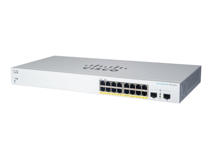 Bild på Cisco Business 220 Series CBS220-16T-2G