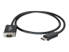 Bild på C2G 2m DisplayPort to VGA Adapter Cable