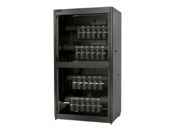 Bild på APC InRow Chilled Water Cooling 12 Circuit, Bottom/Top Mains, Bottom Distribution Piping