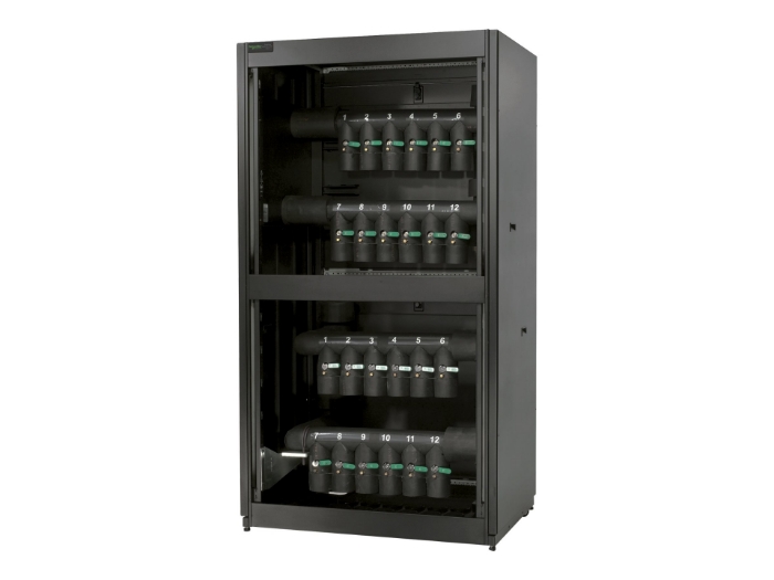 Bild på APC InRow Chilled Water Cooling 12 Circuit, Bottom/Top Mains, Bottom Distribution Piping