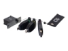 Bild på C2G Retractable Table Box Mount 4K HDMI Adapter Ring with Color Coded Mini DisplayPort, DisplayPort, and USB-C