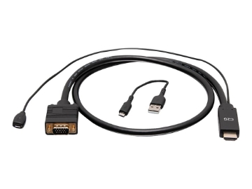 Bild på C2G 10ft (3m) HDMI to VGA Active Video Adapter Cable