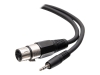 Bild på C2G 6ft 3.5mm TRS 3 Position Balanced to XLR Cable