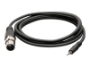 Bild på C2G 18in 3.5mm TRS 3 Position Balanced to XLR Cable