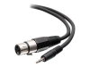 Bild på C2G 18in 3.5mm TRS 3 Position Balanced to XLR Cable
