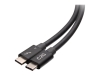 Bild på C2G 2.5ft Thunderbolt 4 USB C Cable
