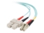 Bild på C2G LC-SC 10Gb 50/125 OM3 Duplex Multimode PVC Fiber Optic Cable (LSZH)