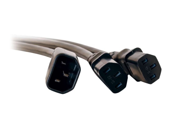 Bild på C2G 16 AWG 1-to-2 Power Cord Splitter