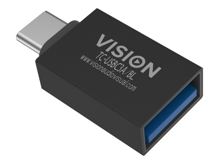 Bild på VISION Professional installation-grade USB-C to USB-A adapter