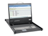 Bild på Eaton Tripp Lite Series Rack Console 1URM DVI, VGA for KVM Switch, 19" LCD 1080p Rackmount TAA