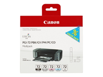 Bild på Canon PGI-72 PBK/GY/PM/PC/CO Multipack