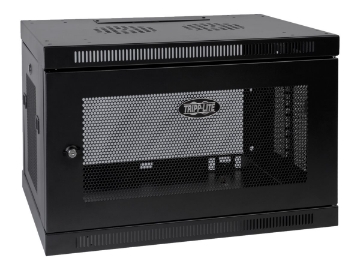 Bild på Eaton Tripp Lite Series 9U Wall Mount Rack Enclosure Server Cabinet w/ Door & Side Panels