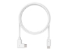 Bild på Compulocks 6ft Charge & Data USB-C to USB-C 90-Degree Cable Right Angle