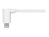 Bild på Compulocks 6ft Charge & Data USB-C to USB-C 90-Degree Cable Right Angle
