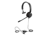 Bild på Jabra EVOLVE 20 UC Mono USB Headband Special EditionNoise cancelling, USB connector, with mute-button and volume control on the cord, with leatherette ear cushion, Microsoft optimized
