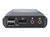 Bild på Eaton Tripp Lite series 2-Port DisplayPort 1.1/USB KVM Switch with Audio/Video, Built-In Cables, USB Peripheral Sharing