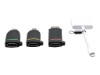 Bild på C2G Universal 4K HDMI Adapter Ring with Color Coded Mini DisplayPort, DisplayPort, USB-C, and Lightning