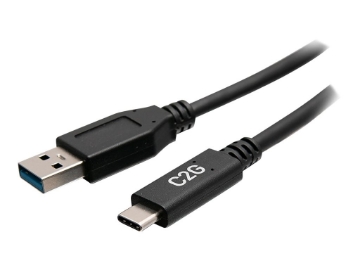 Bild på C2G 6in USB-C to USB-A SuperSpeed USB 5Gbps Cable M/M