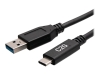 Bild på C2G 6in USB-C to USB-A SuperSpeed USB 5Gbps Cable M/M