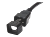 Bild på Tripp Lite PDU Plug Lock Connector C20 Power Cord to C19 Outlet Black 100pk
