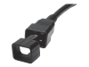 Bild på Eaton Tripp Lite Series PDU Plug Lock Connector C20 Power Cord to C19 Outlet Black 100pk