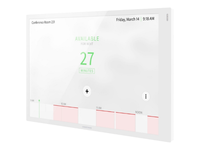 Bild på Crestron Room Scheduling Touch Screen TSS-1070-W-S